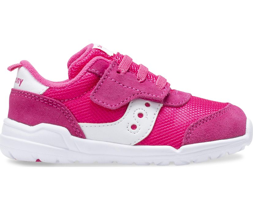 Saucony Jazz Riff Sneakers Barn Rosa Vita | Sverige 922KOR